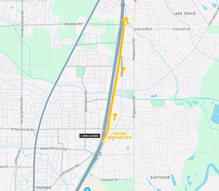 Traffic Advisory: Overnight CLOSURE Planned On I-55 Northbound In ...