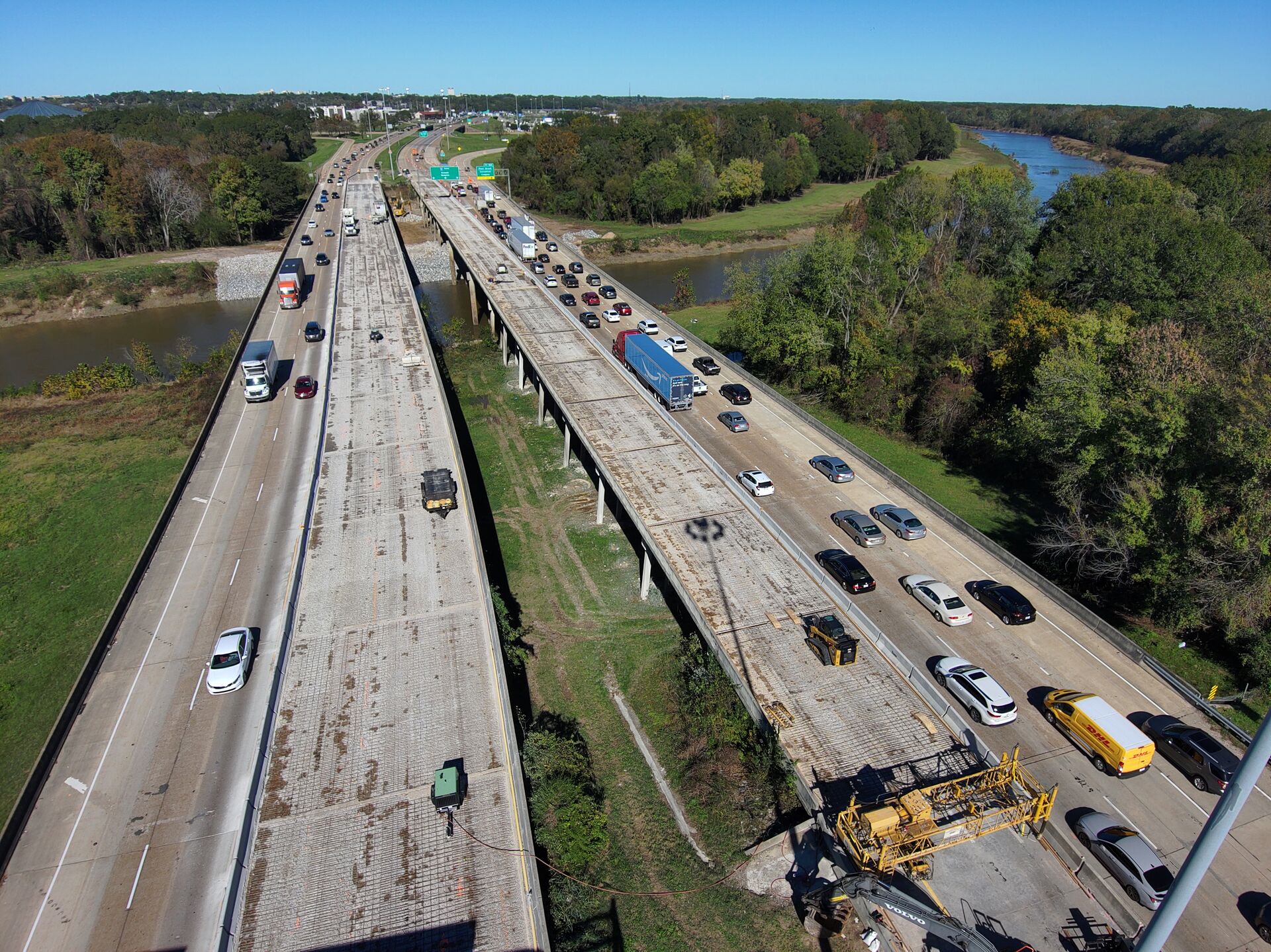 Major infrastructure improvement projects progress central Mississippi