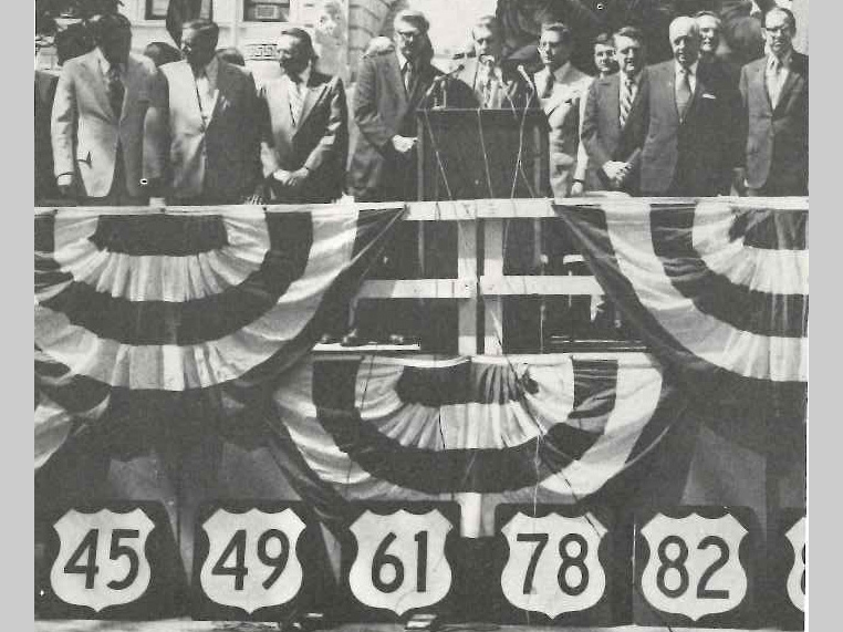 1972 Highway Corridor Program Ceremony