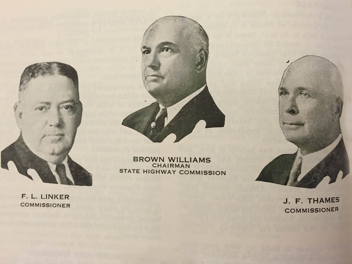 1930 Highway Commissioners